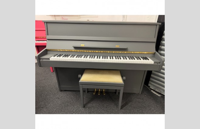 Kawai Smudge Grey CE-8 Upright Piano, Used - All Inclusive Premium Package (SN:K1000536) - Image 1